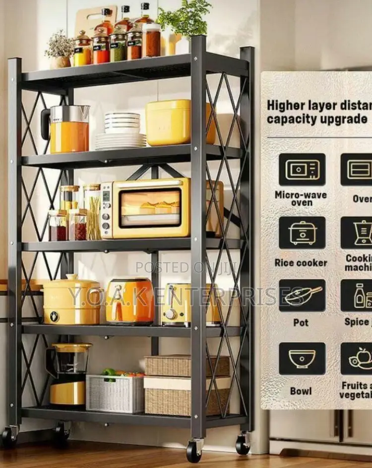 Standard and Strong Kitchen Rack