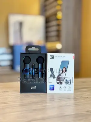 K9 Wireless Lavalier Microphones (2 Mics) Type C And iPhone