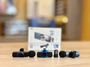 K9 Wireless Lavalier Microphones (2 Mics) Type C And iPhone