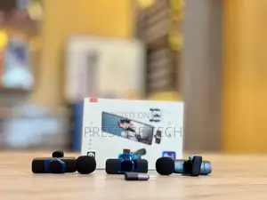 K9 Wireless Lavalier Microphones (2 Mics) Type C And iPhone