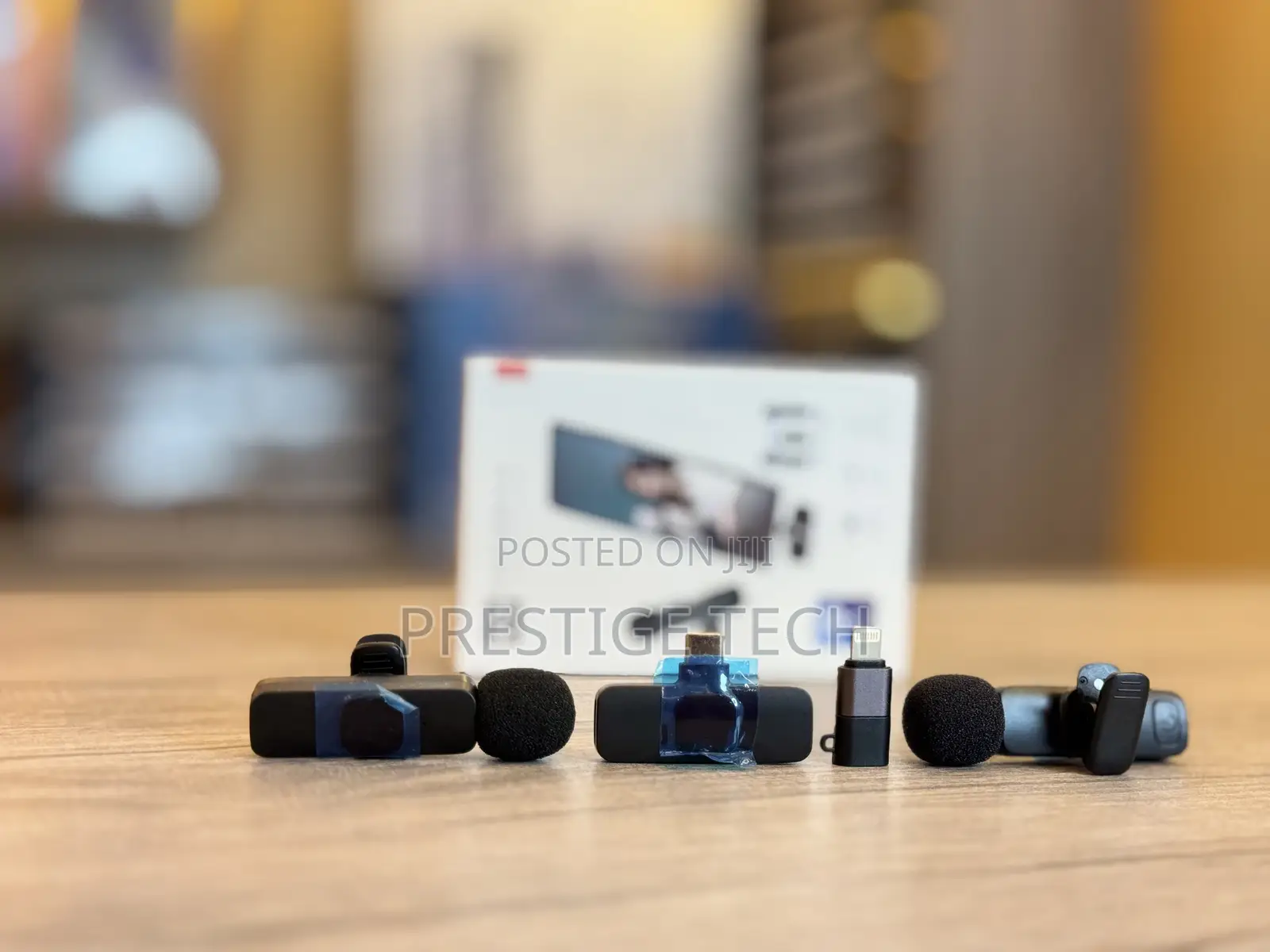 K9 Wireless Lavalier Microphones (2 Mics) Type C And iPhone