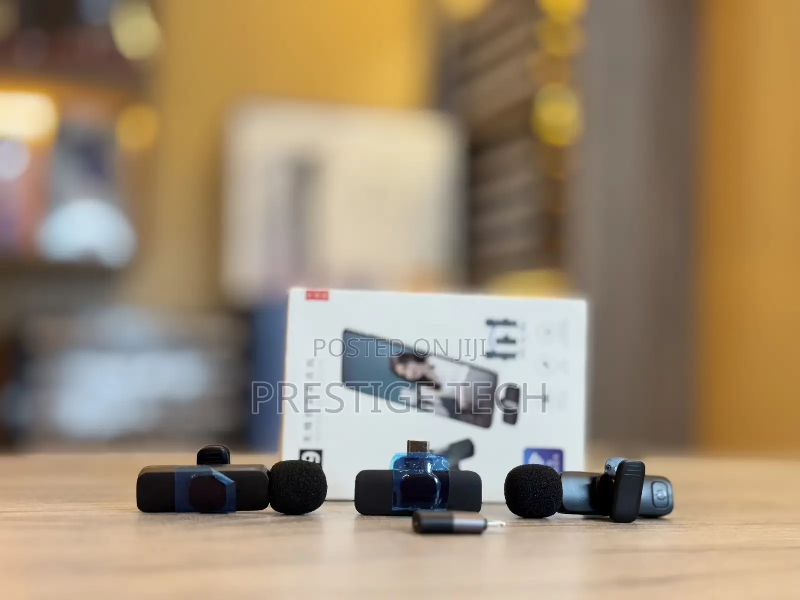 K9 Wireless Lavalier Microphones (2 Mics) Type C And iPhone