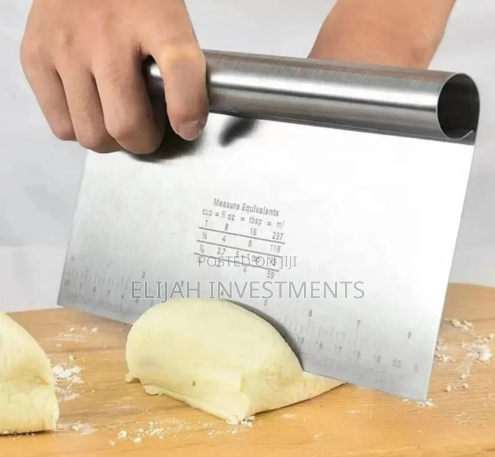 Convenient Stainless Steel Dough Cutter