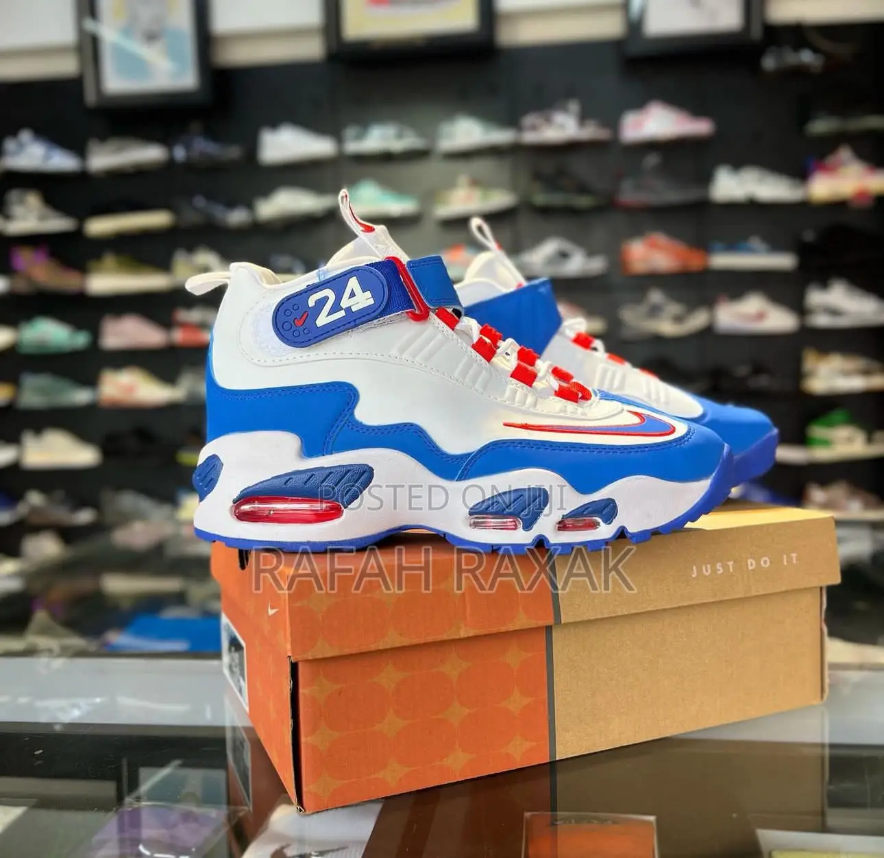 Original Blue/White Nike Air Jordan 24 Sneaker
