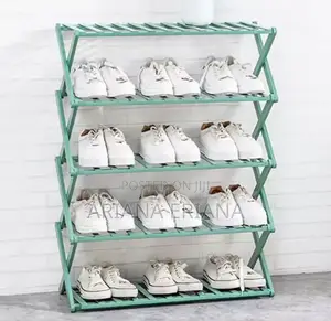 Photo - X - Shape 5 Layer Shoe Rack