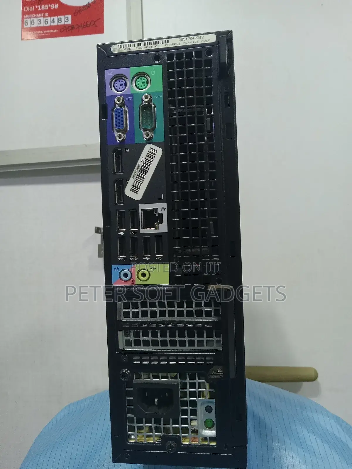 Desktop Computer Dell OptiPlex 7010 8GB Intel Core I5 SSD 256GB