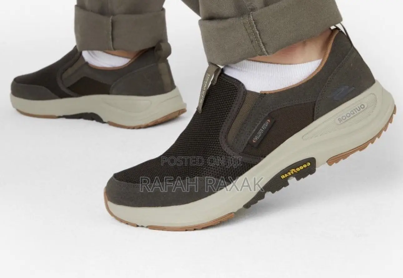 Original Brown Skechers Go Walk Outdoor Sneakers