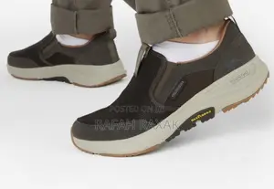 Original Brown Skechers Go Walk Outdoor Sneakers