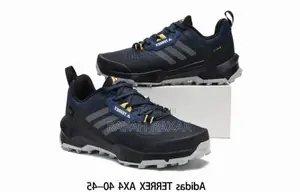 Navy Blue Men’S Adidas Terrex Swift Goretex Hiking Sneaker