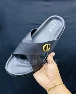 Men’S Classy Luxury Dior Leather Sandals