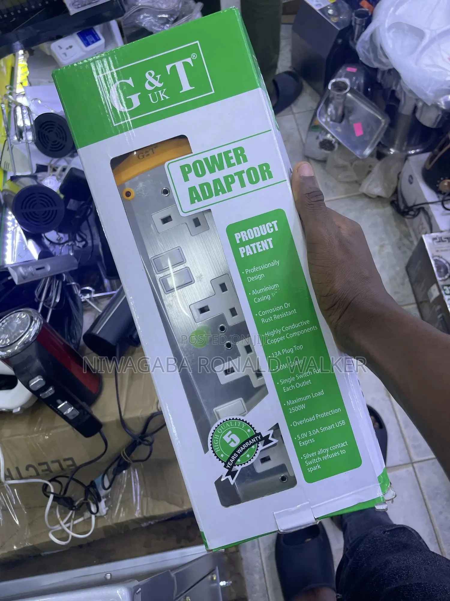 5m Heavy Duty G T Power Adaptor