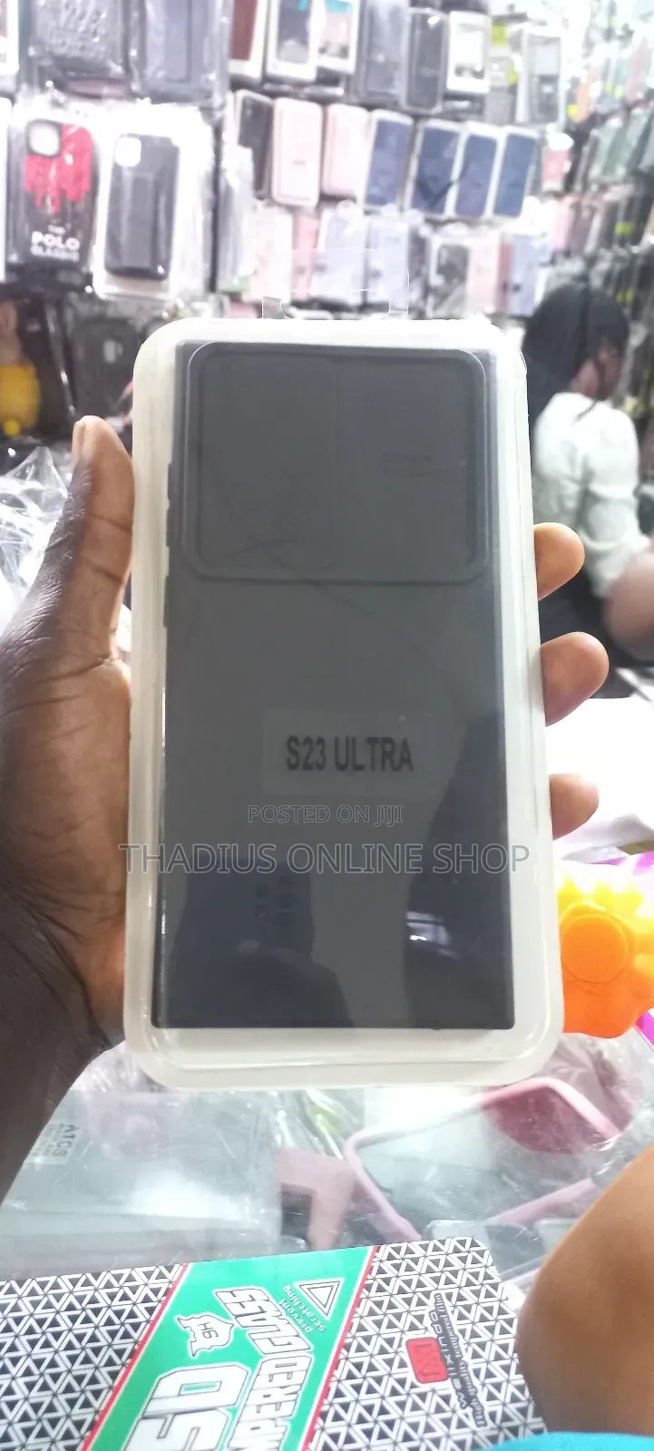 Samsung S23 Ultra Super Matte Cover and a Camera Slide