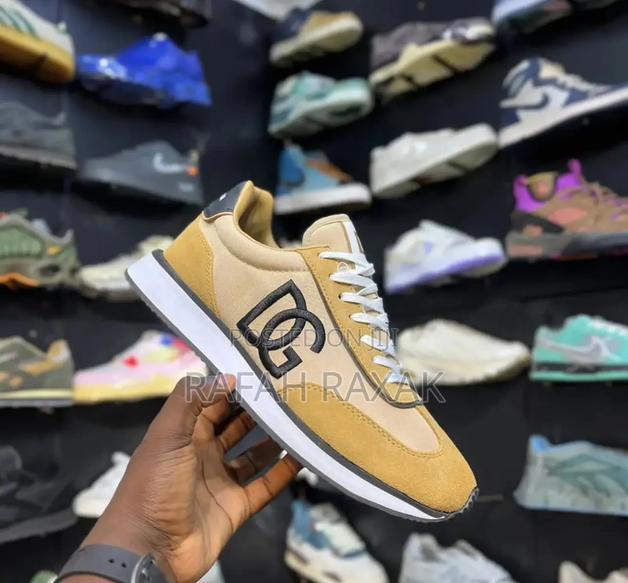 Original Yellow/White Dolce Gabbana Casual Sneakers