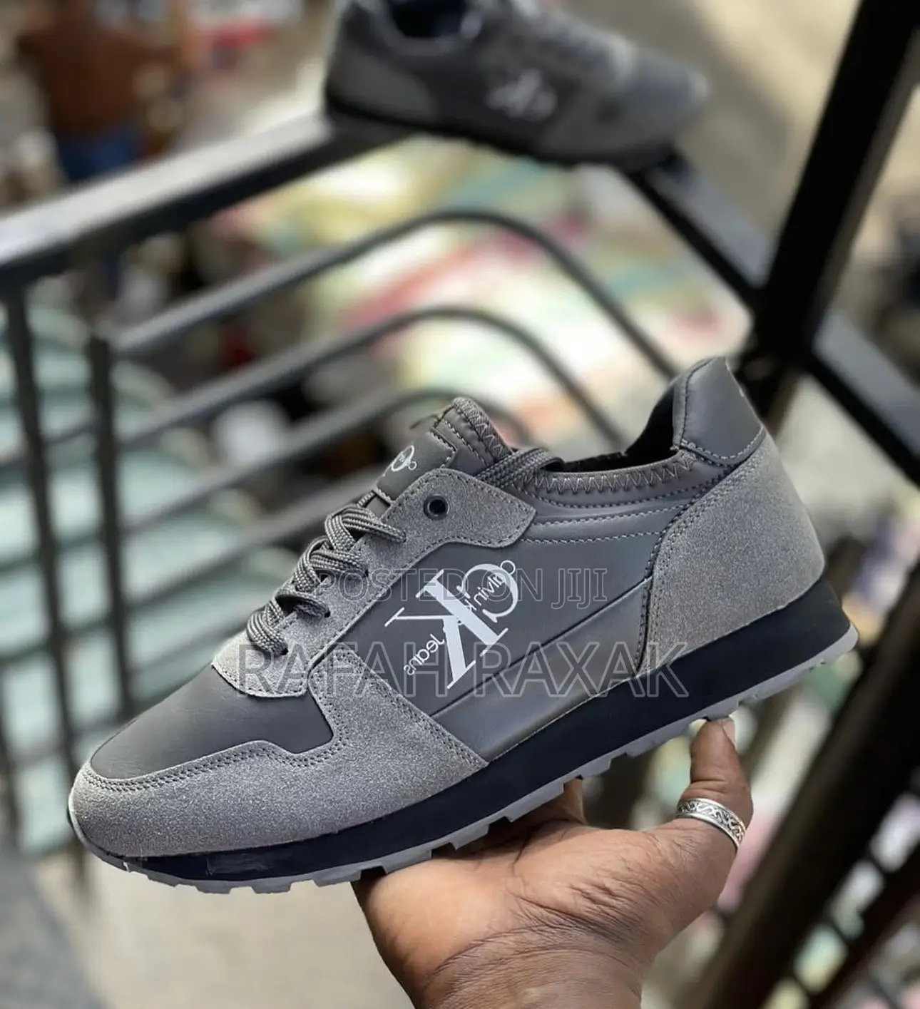 Original Grey Luxury Calvin Klein Jeans Sneakers