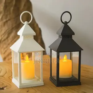 1pc Led Light House Candle Latern