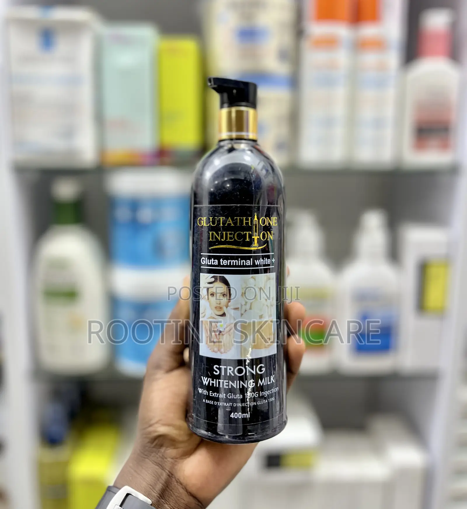 Glutathione Injection Strong Whitening With Milk Lotion