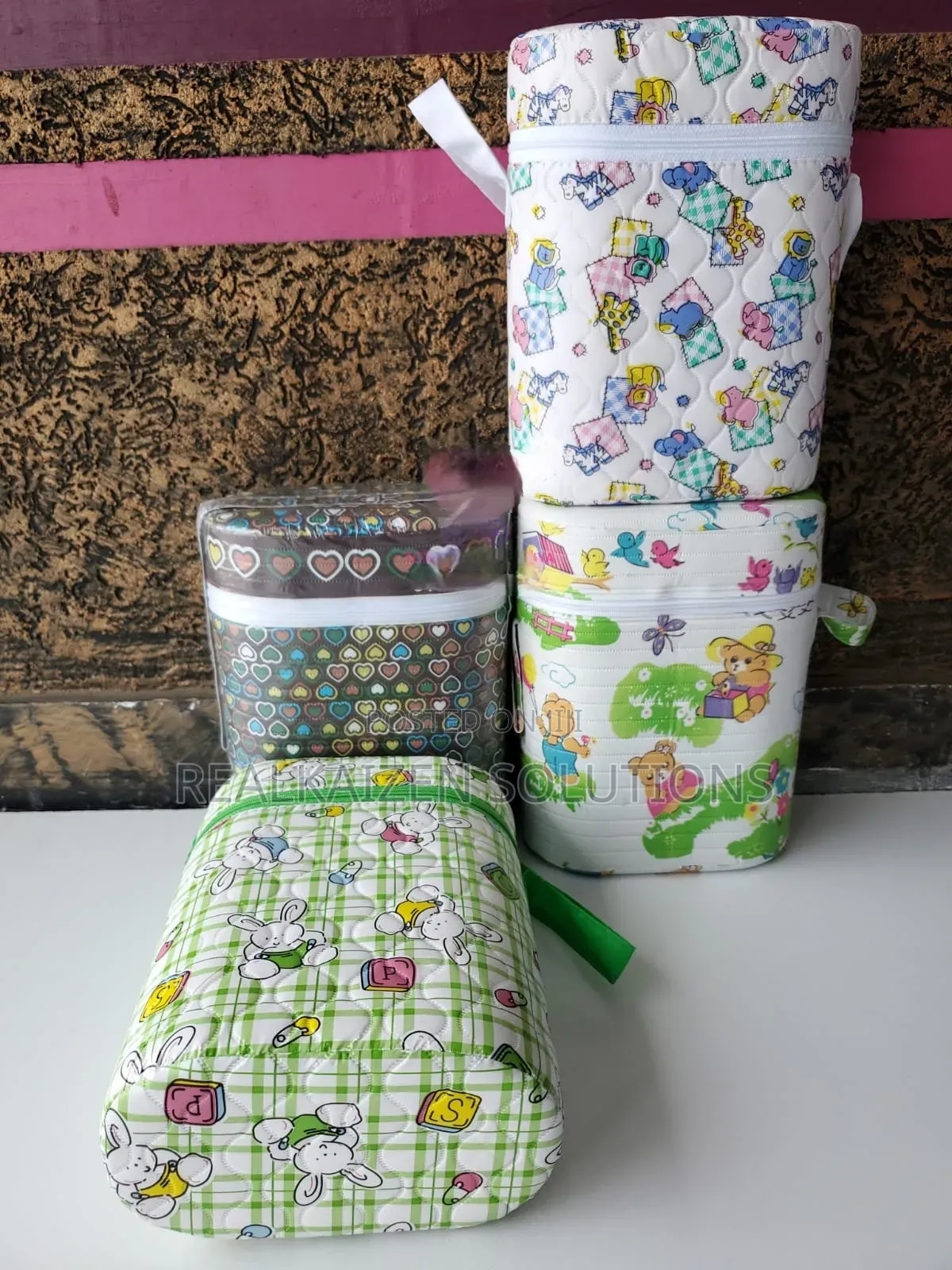 MOMEASY Baby Double Insulated Bottle Warme I Storage Bag