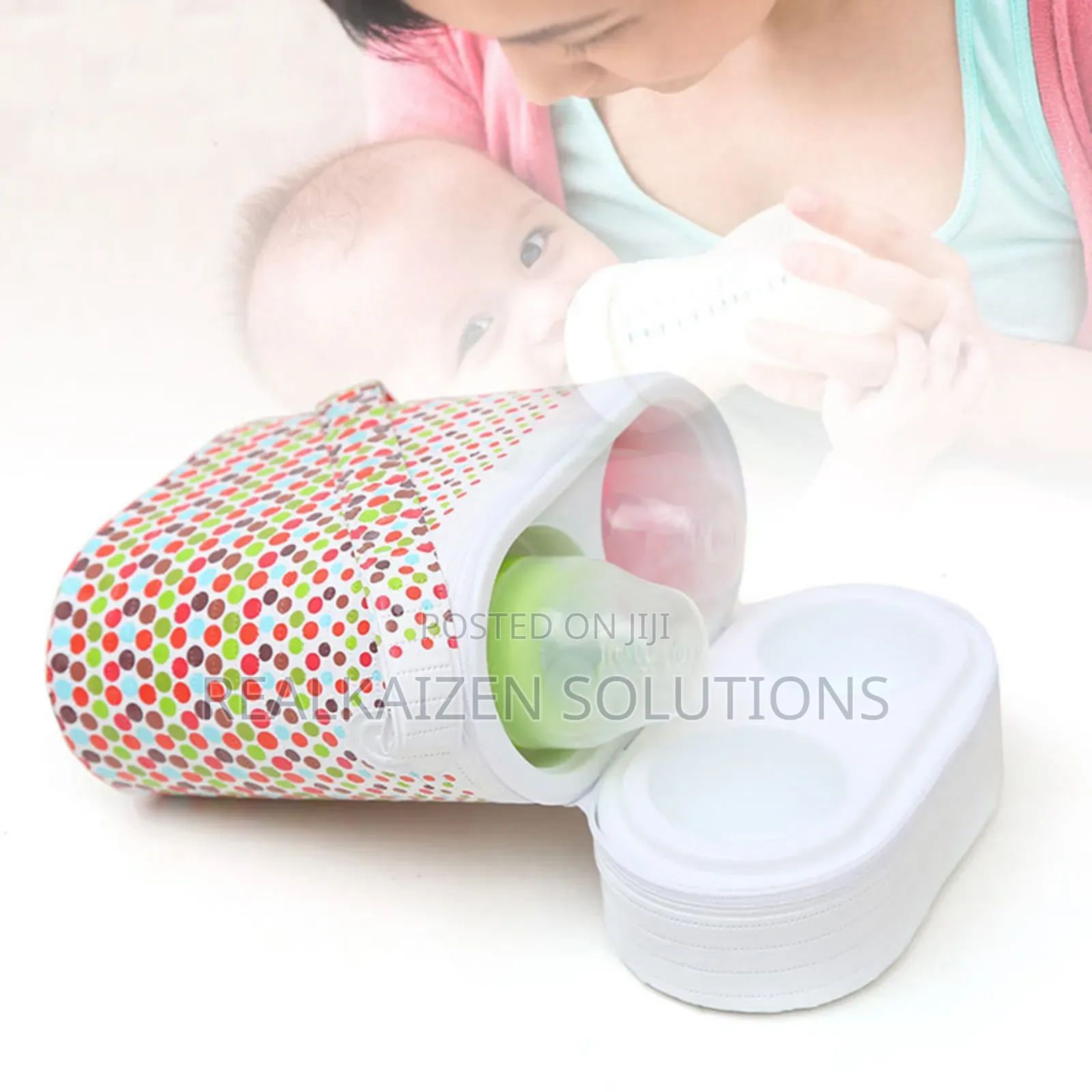 MOMEASY Baby Double Insulated Bottle Warme I Storage Bag