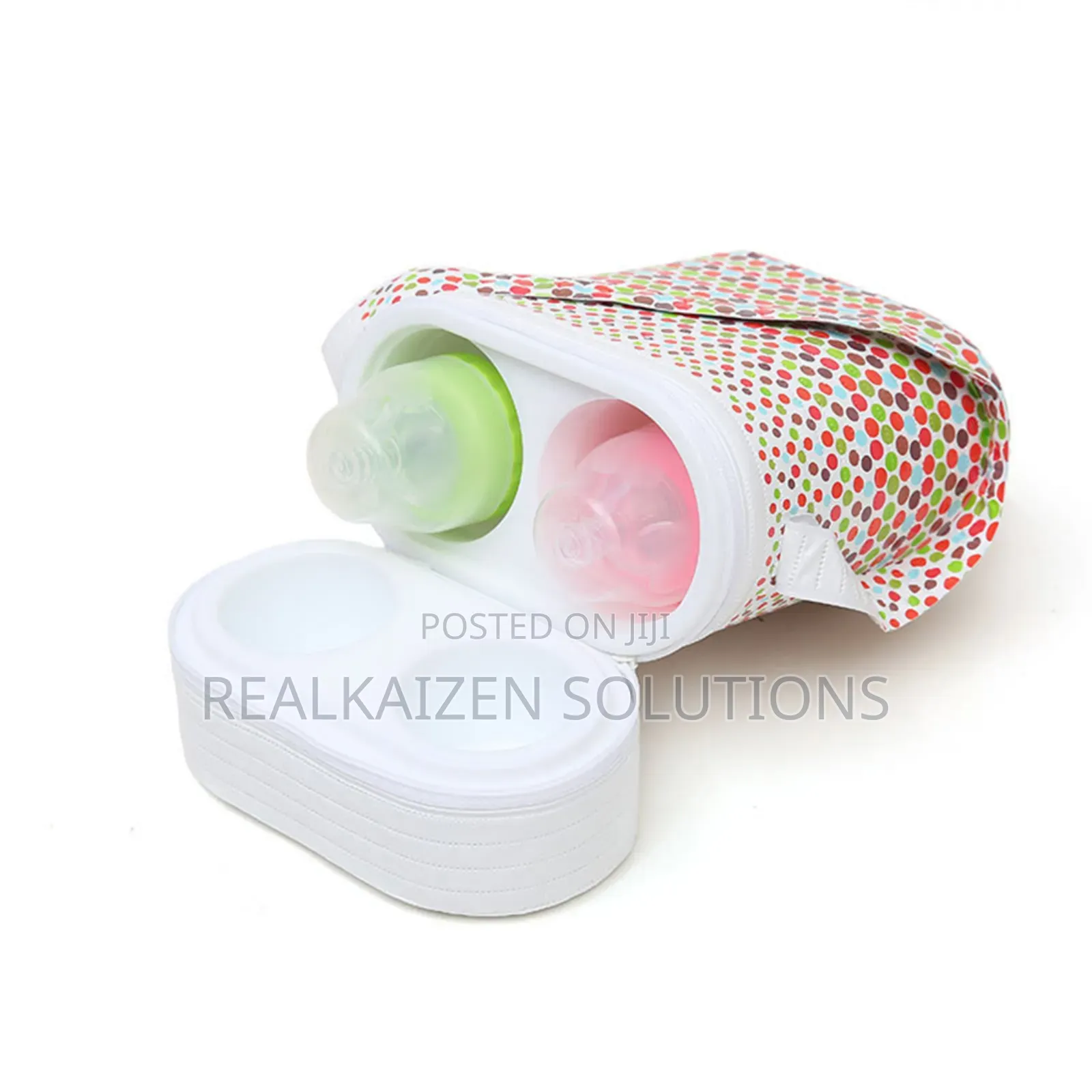 MOMEASY Baby Double Insulated Bottle Warme I Storage Bag