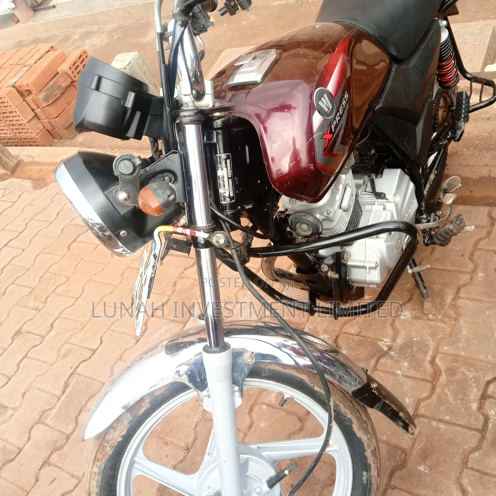 Haojue DH125 2024 Red