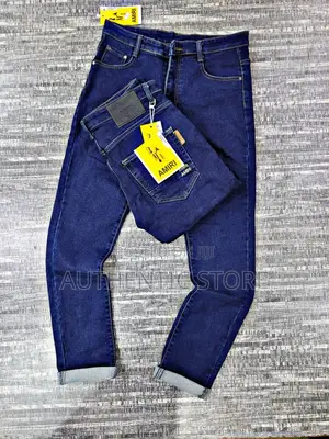 Photo - Non Fading Stretchy Jeans Navy Blue
