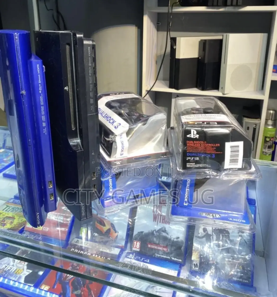 Uk Used Playstation 3 With 2 Controllers