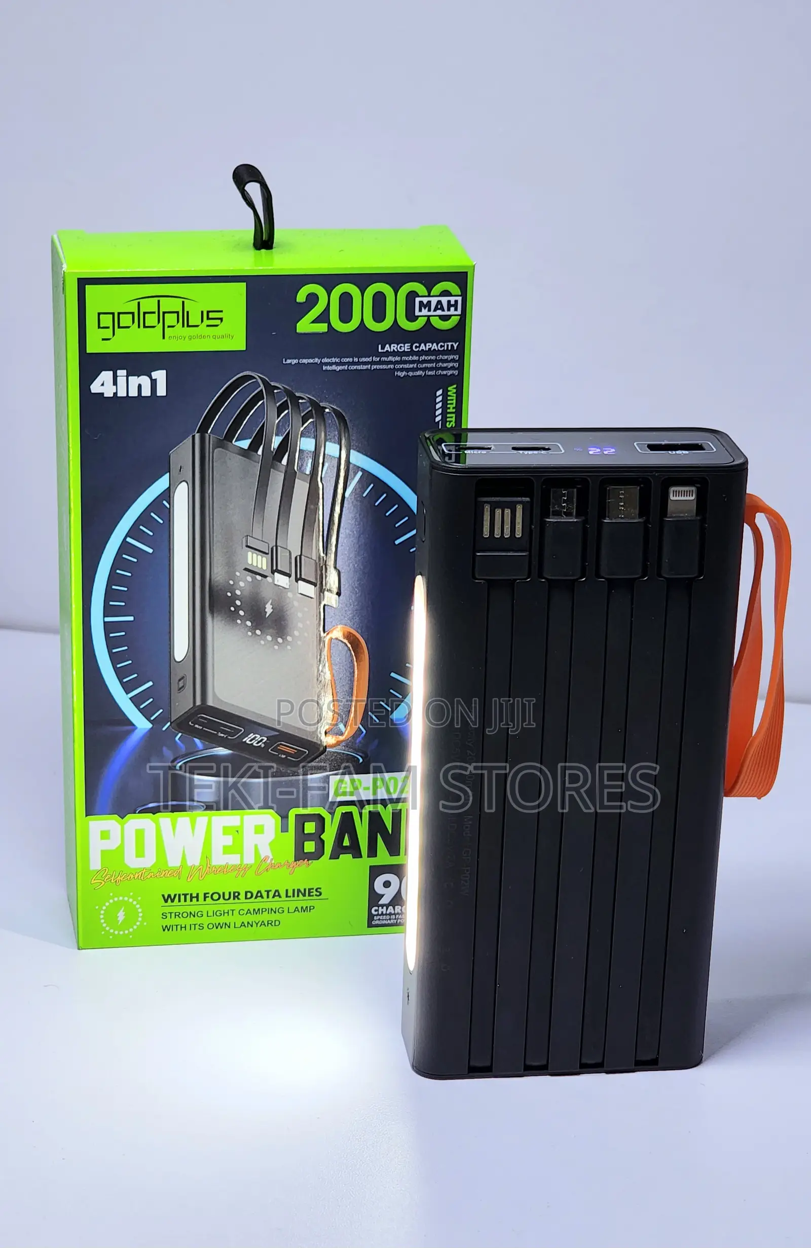 Wireless Charging Powerbank 20000mah
