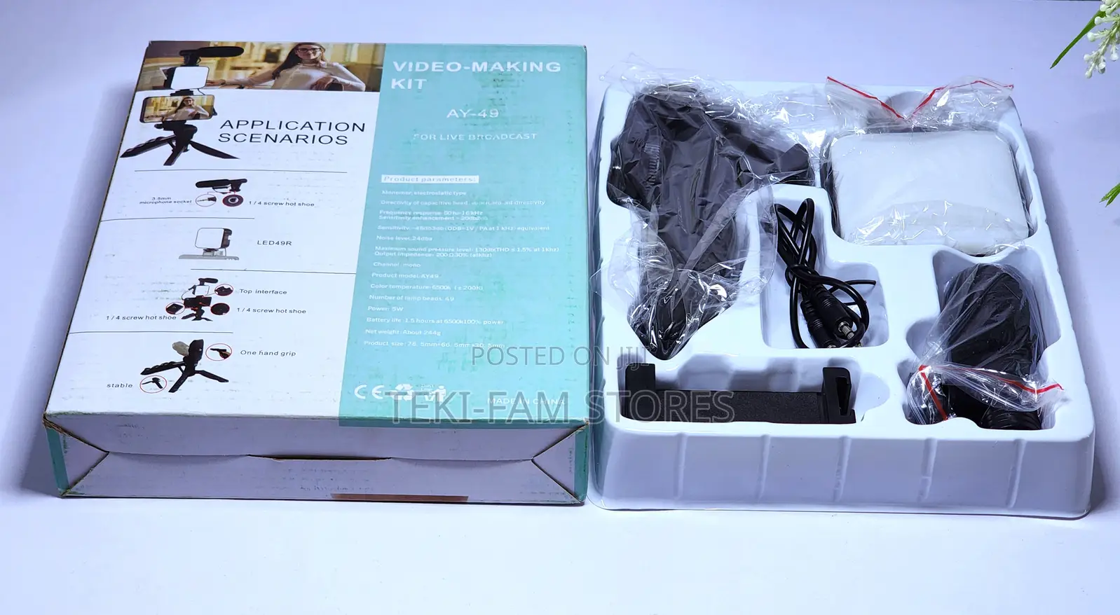 Video Making Kit (Free Batteries)
