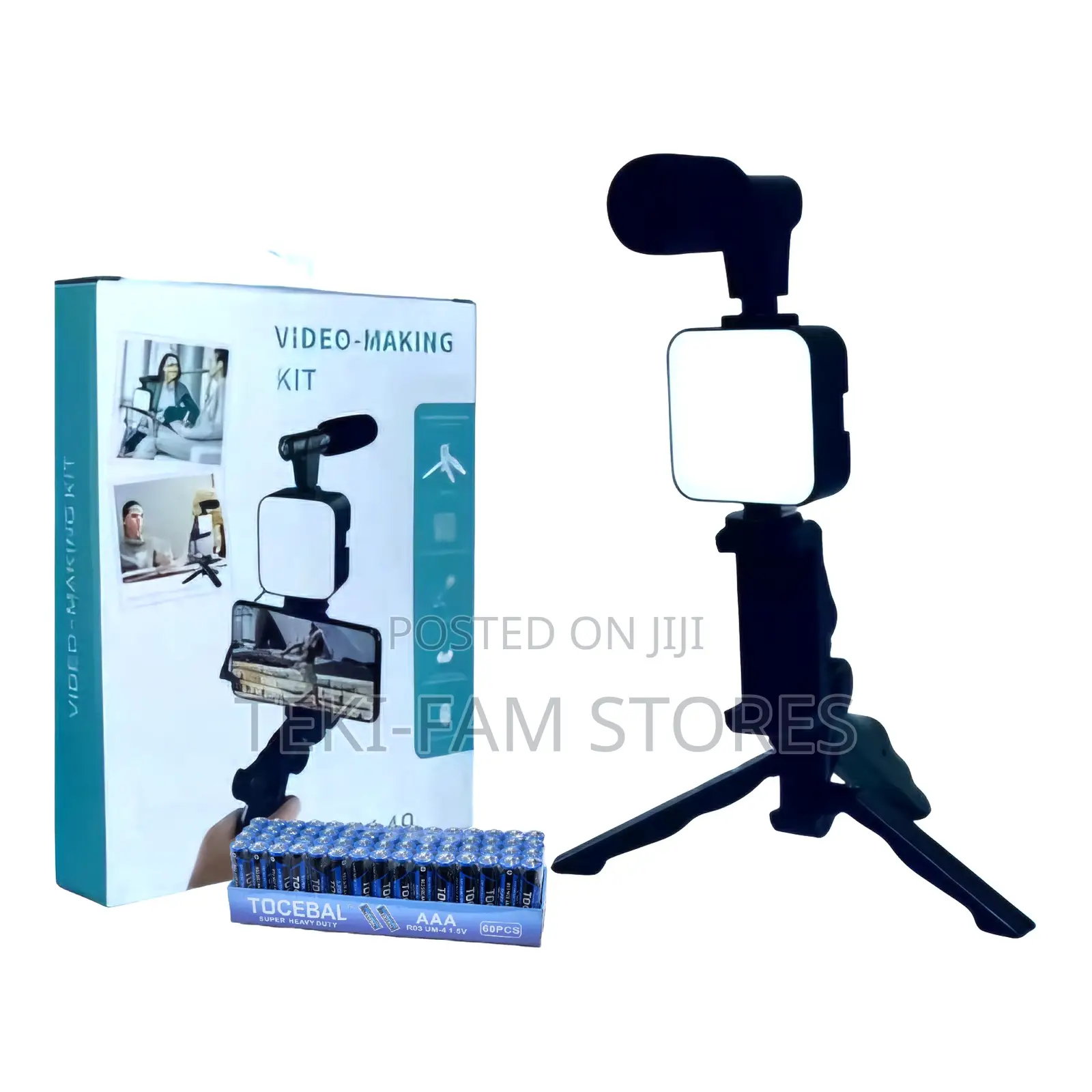 Video Making Kit (Free Batteries)