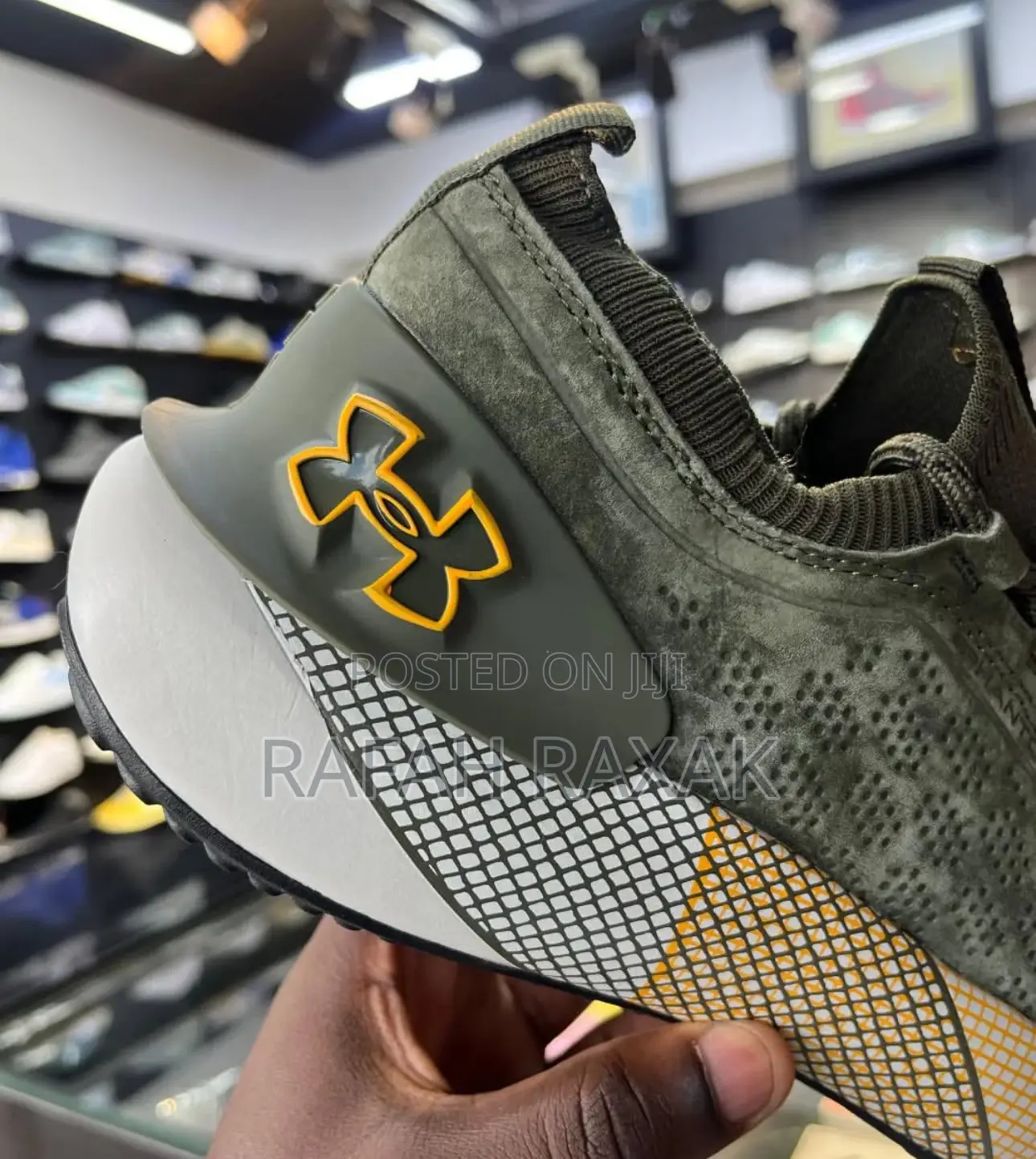 Original Green Under Armour Hovr Phantom 3 Trainer Sneakers