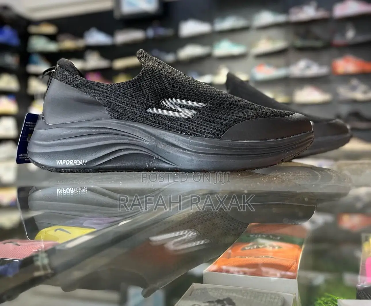 Original Black Men’S Skechers Slip Ins Go Walk Light Sneaker