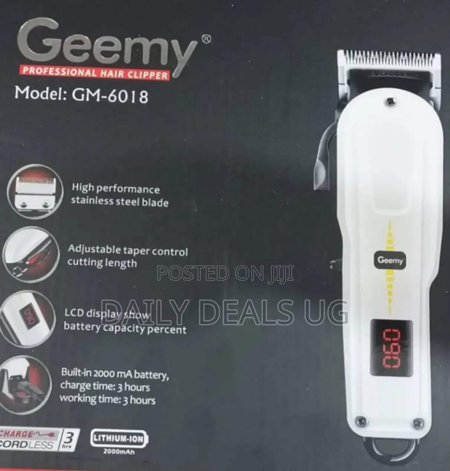 Rechargeable Gemmy Hair Clipper