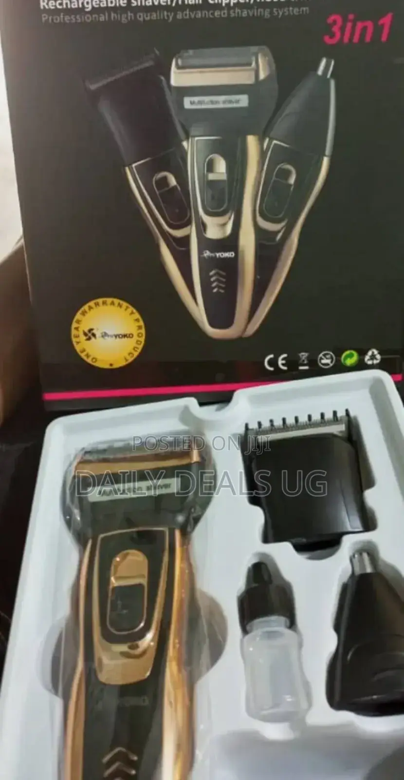 Yoko 3 in 1 Hair Shaver