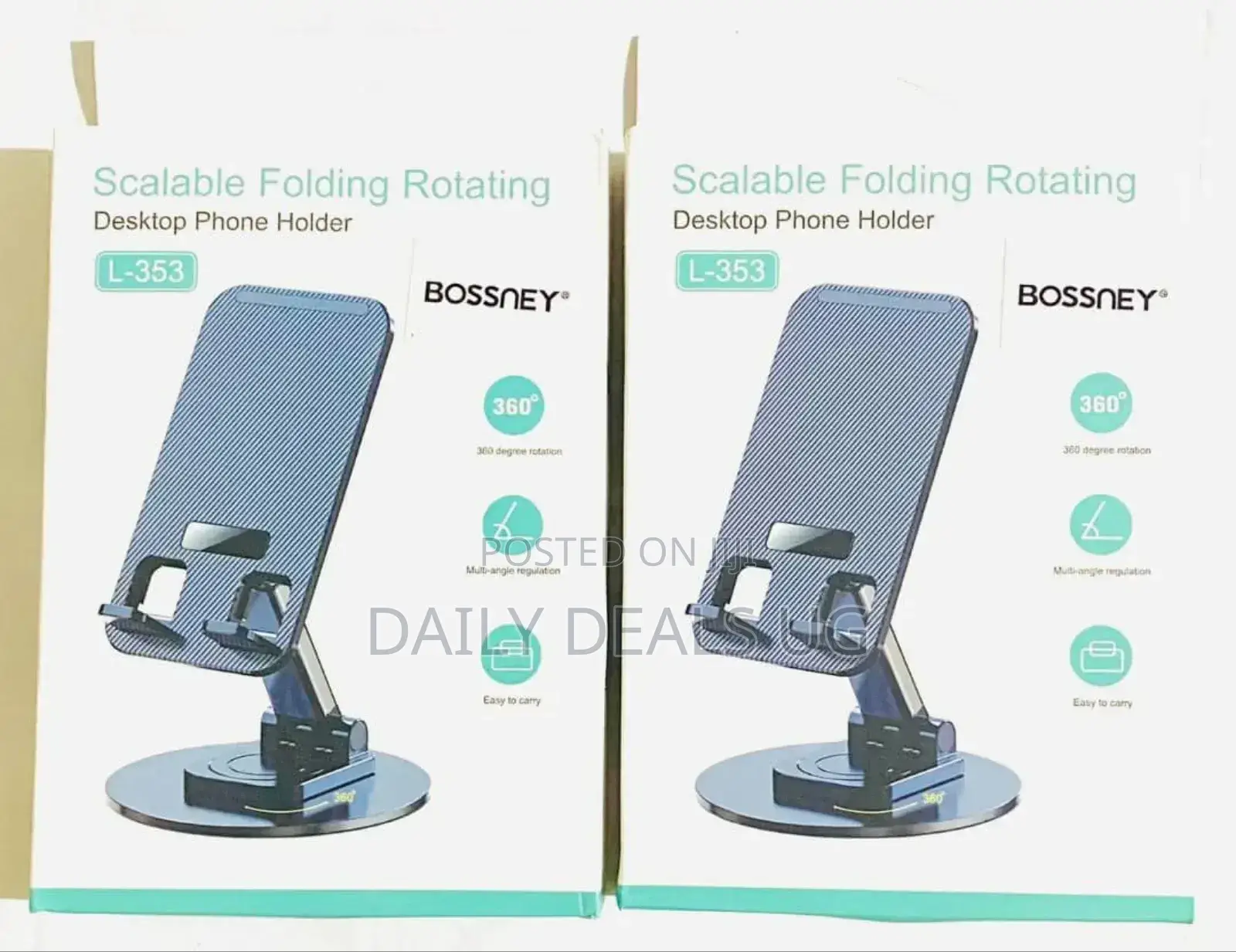 Portable Aluminum Phone Holder