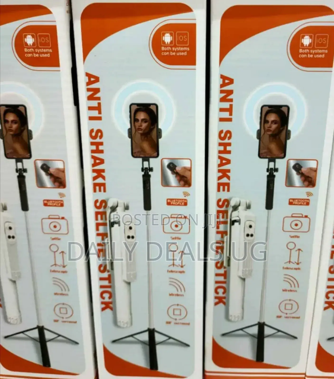 Anti Shake Selfie Stick