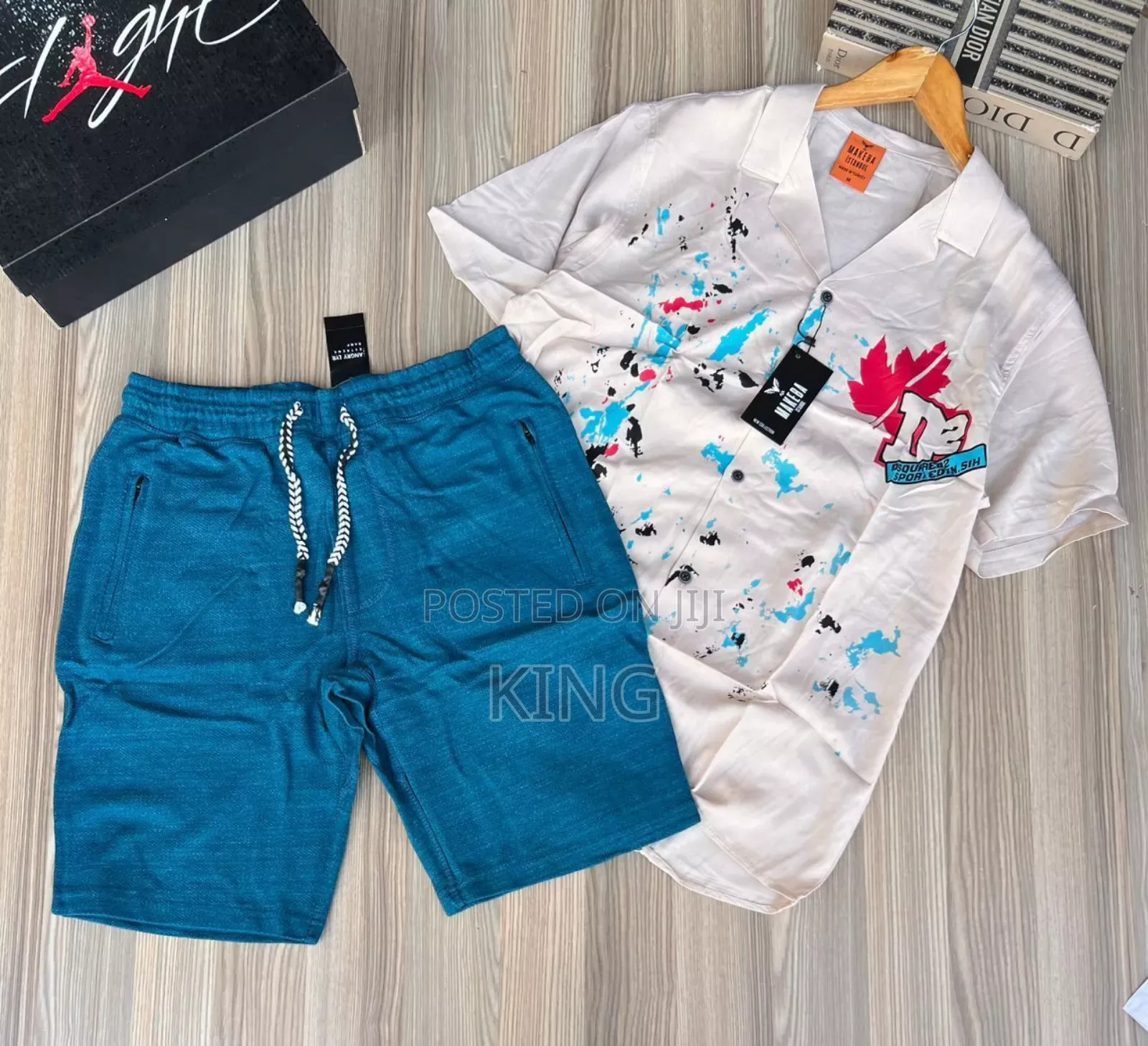 Gothic 2pcs Shirt and Short
