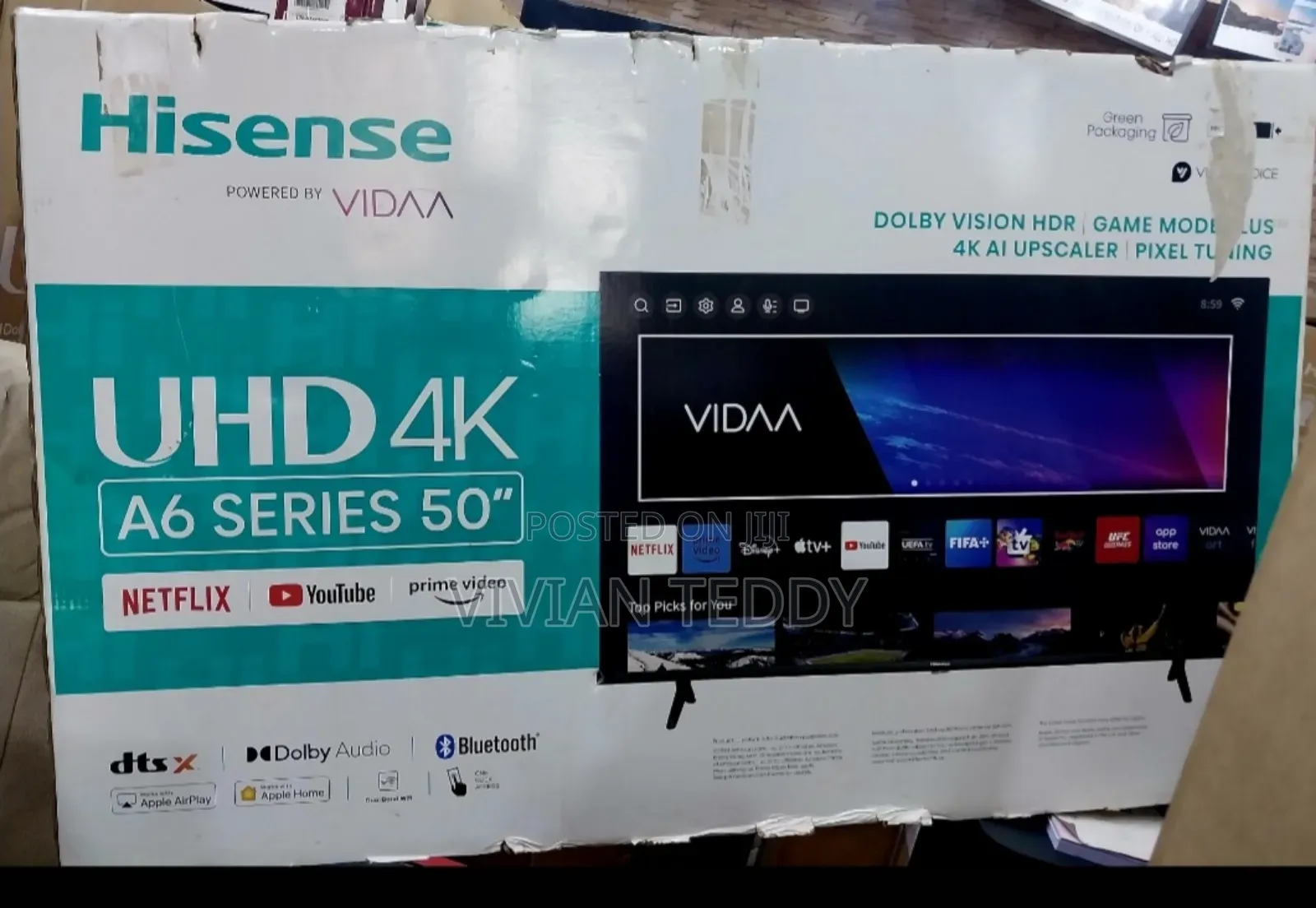 Hisense 50 Inches Smart Tv