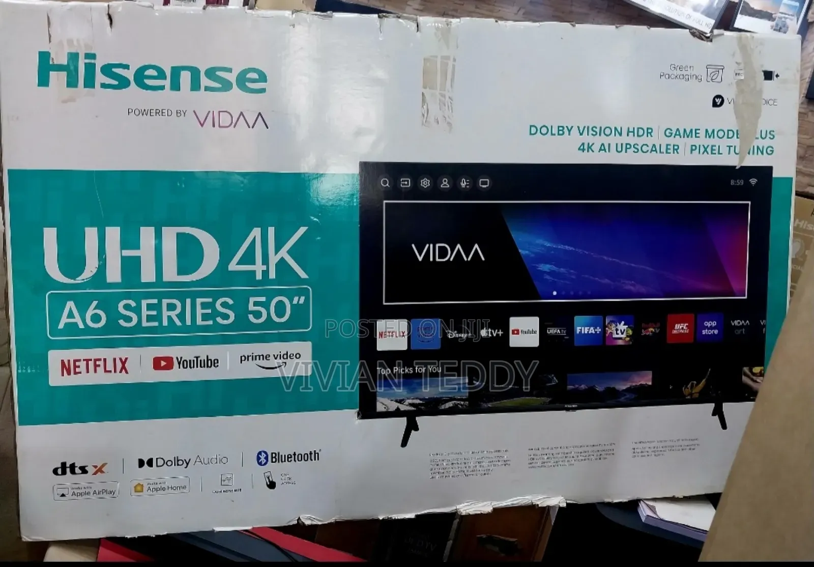 Hisense 50 Inches Smart Tv