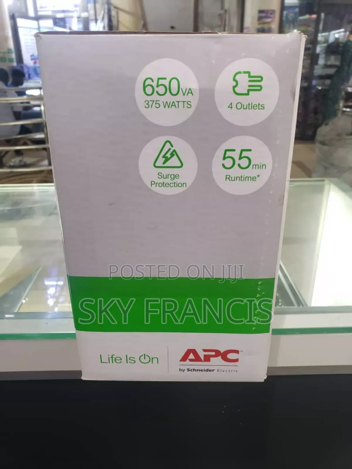Apc Ups Backup Battery 650av