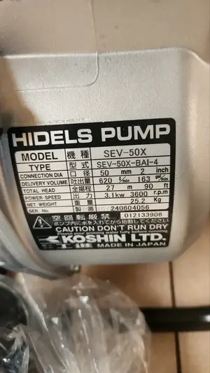 Surface Water Pump Koshin 2" K18o