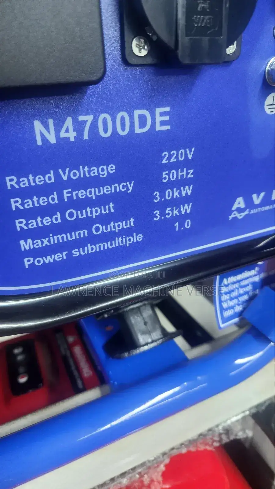 Gasoline Generator 3.5kva Easy Power