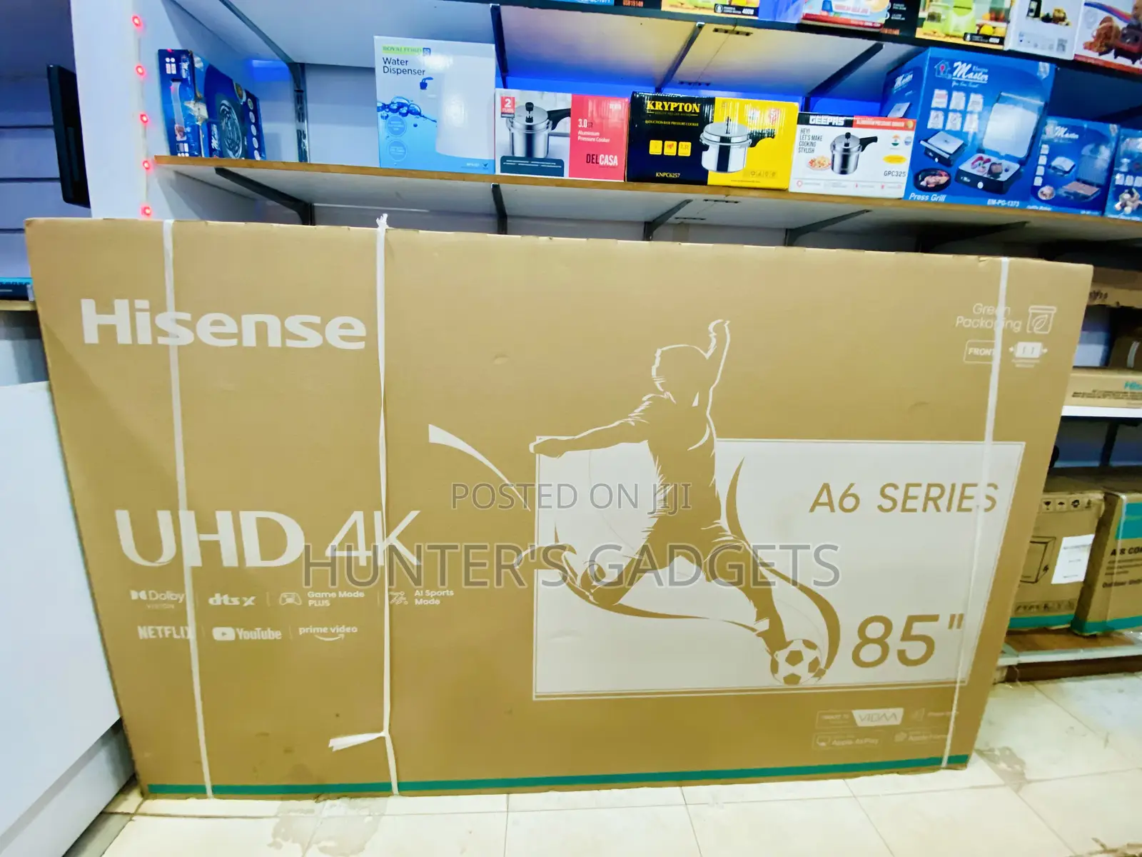 85 Inches Brand New Hisense A6n Series Uhd Smart