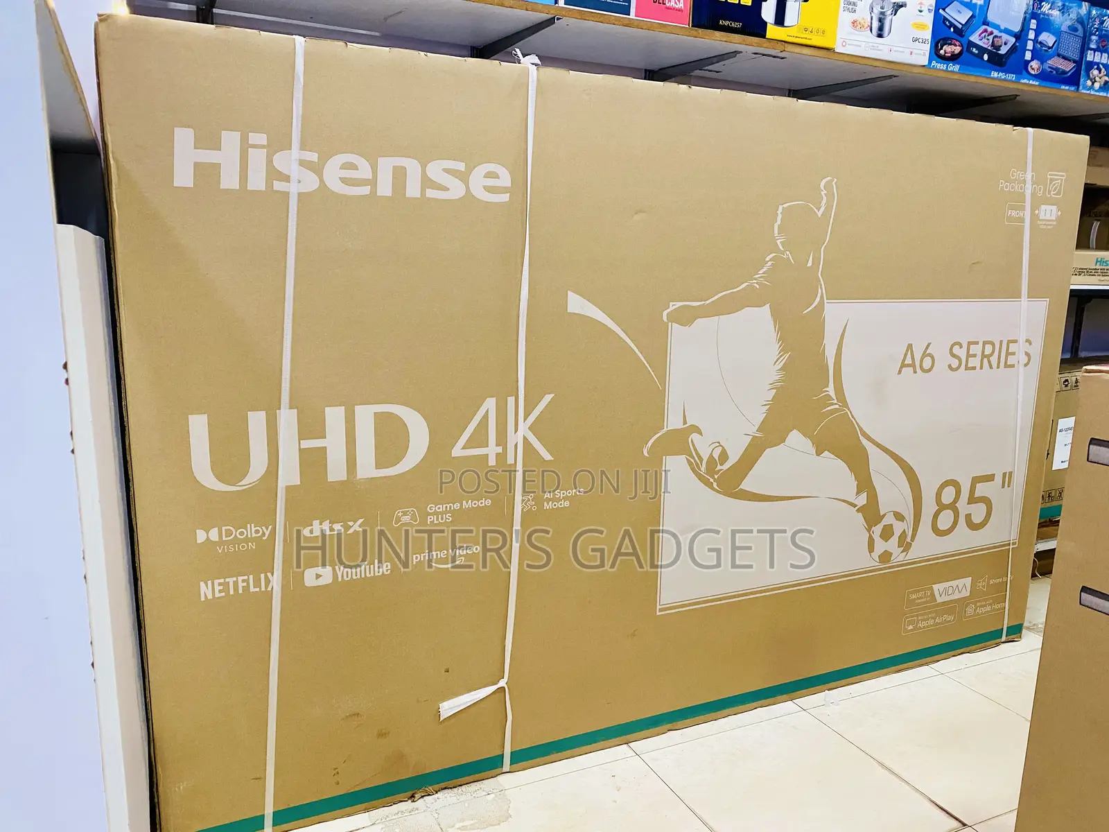 85 Inches Brand New Hisense A6n Series Uhd Smart
