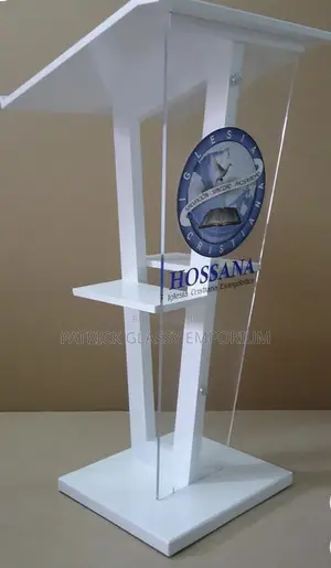 White Glass Pulpit
