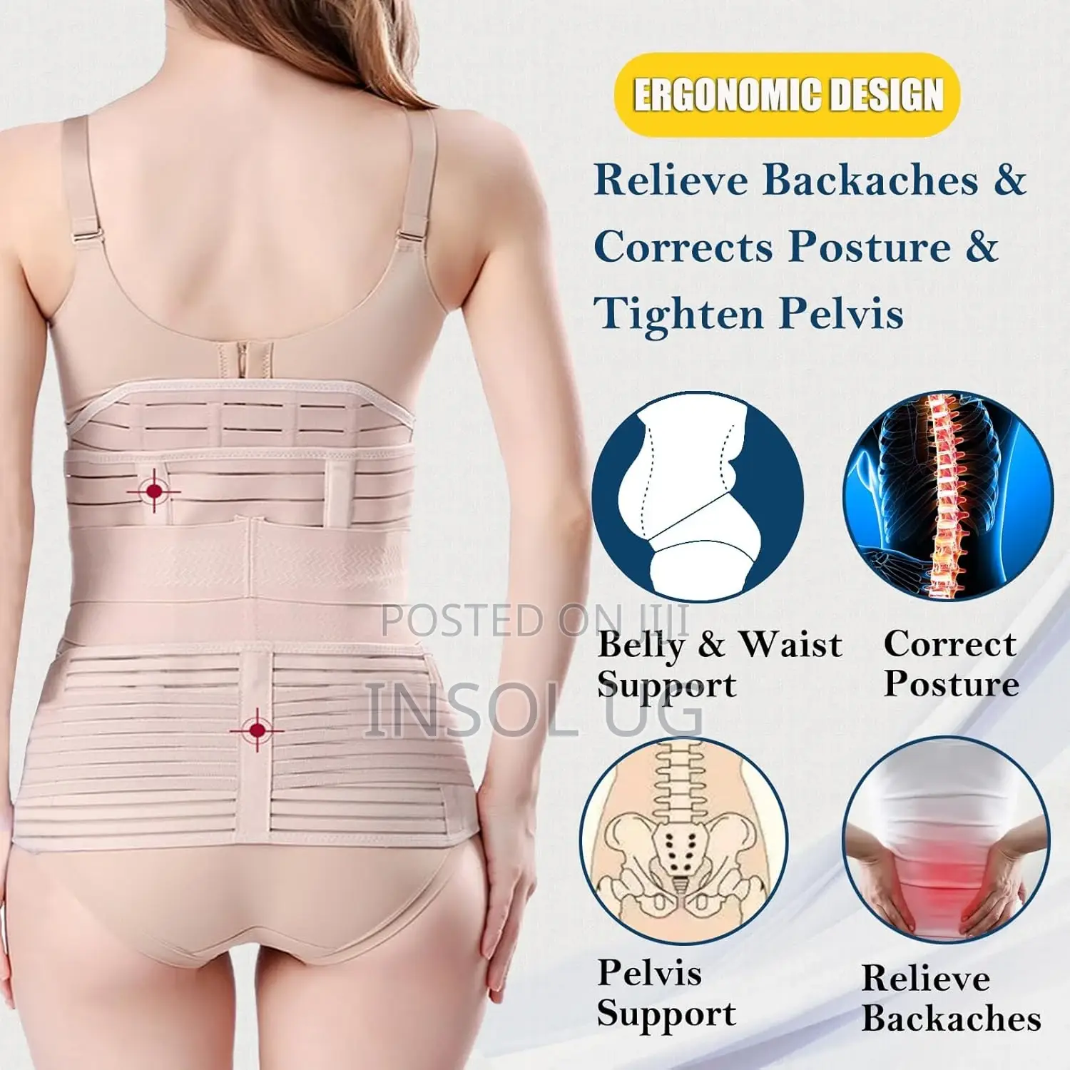 Post Partum Belt (3 In 1)