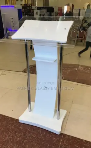 White Podium