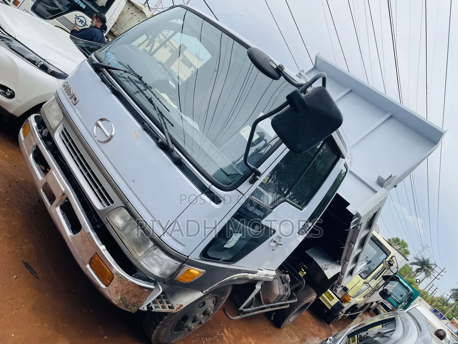 Hino Dumper Sky Blue