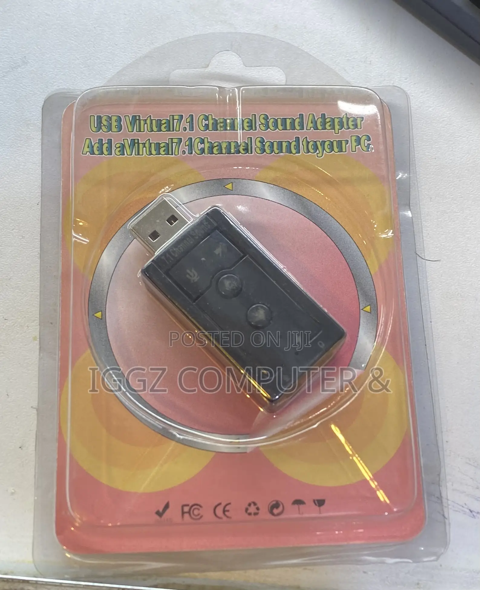 USB Virtual 7.1 Channel Sound Adapter