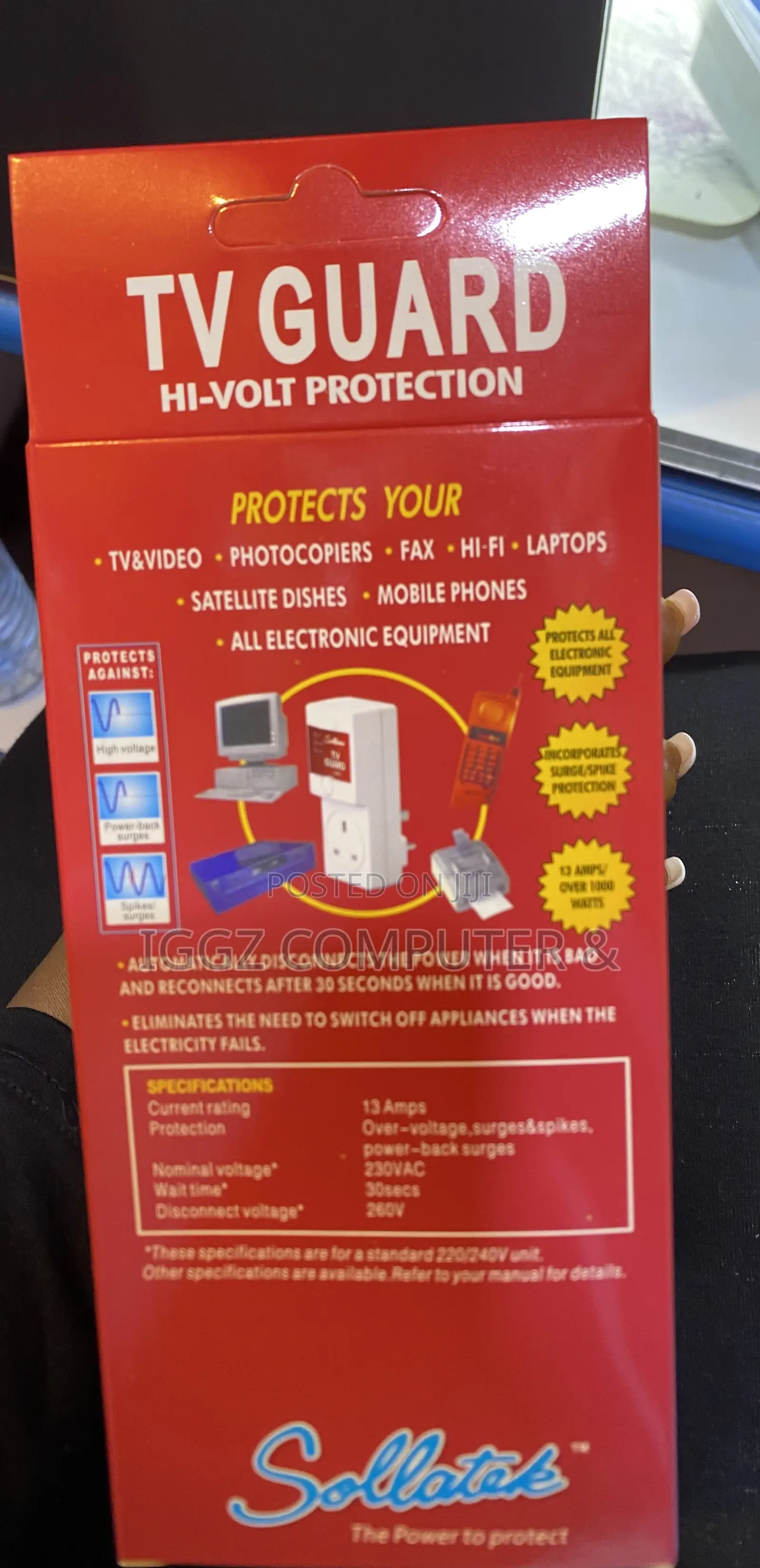 TV Power Protector/Guard