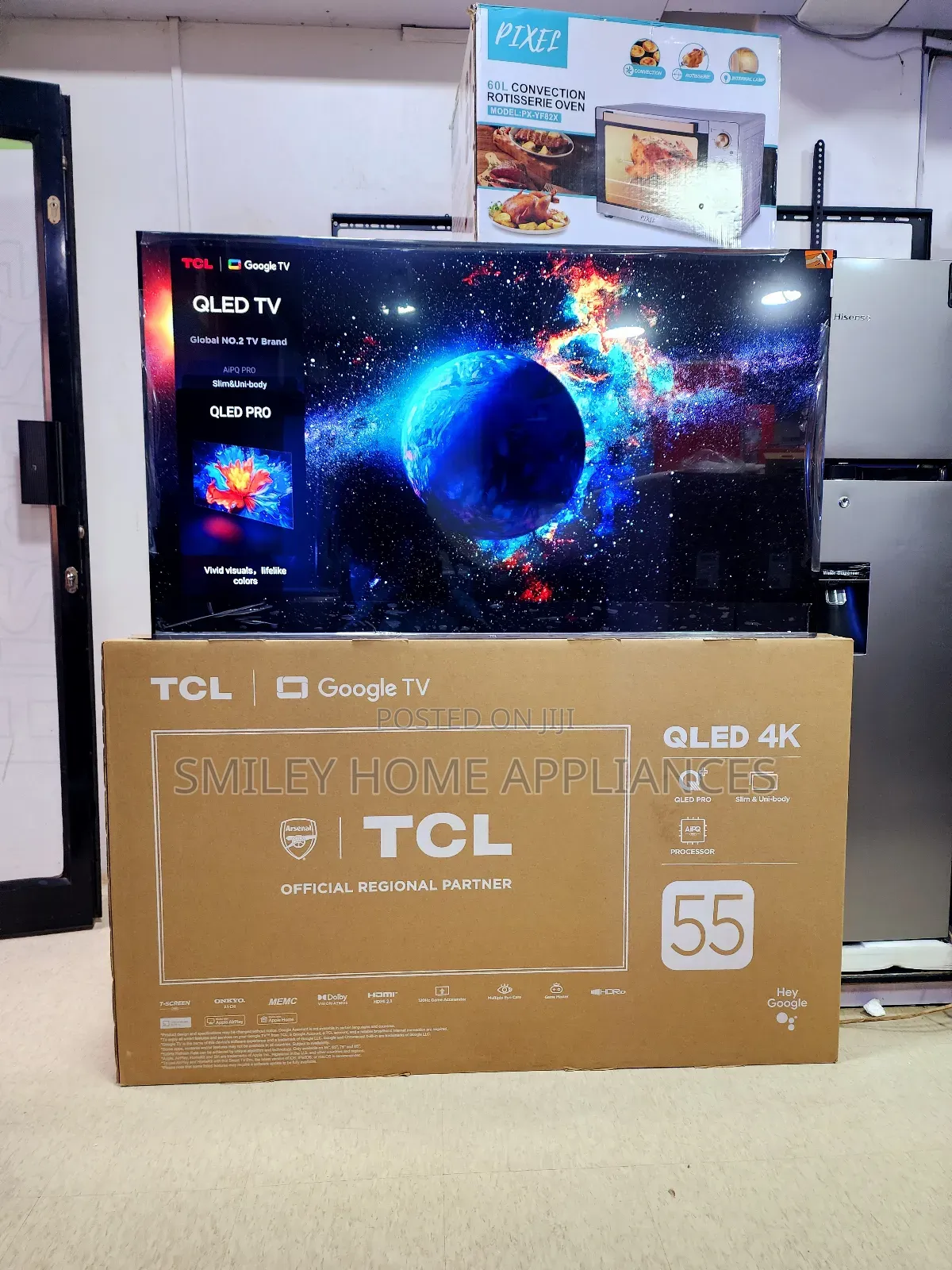 TCL QLED 55inches Smart Tv